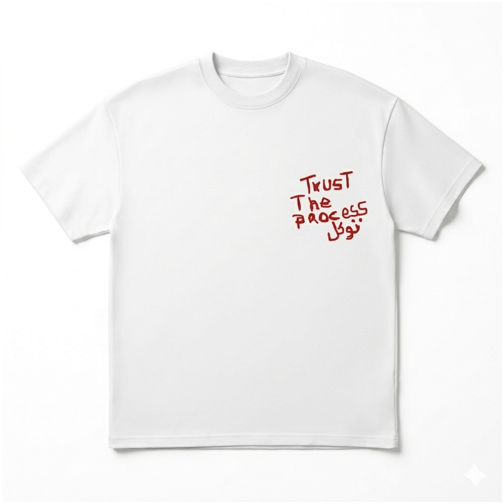 Tee-shirt Trust the process Tawakul